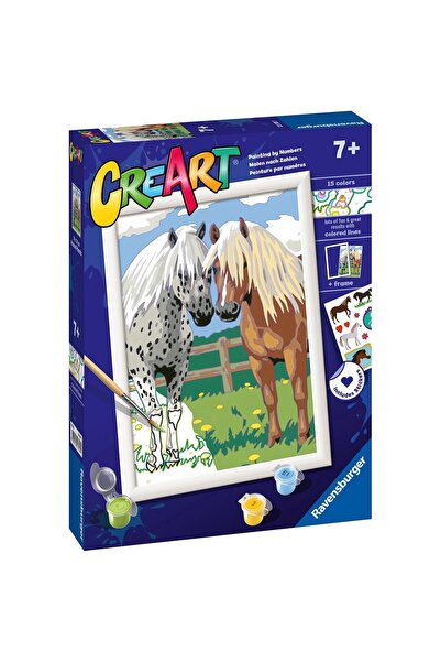 RAVENSBURGER CreArt pentru Copii: Cai Fericiti