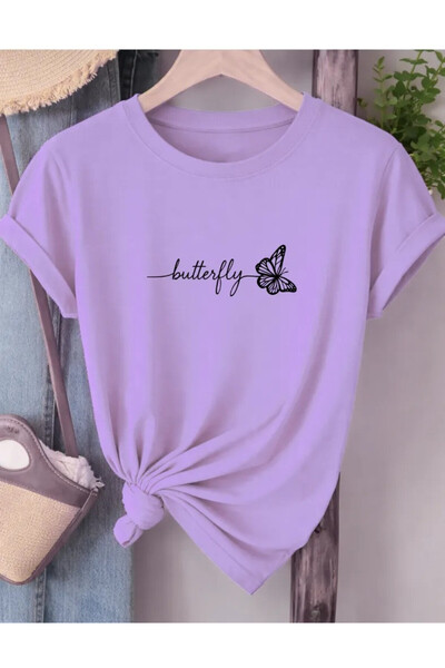 Pink Sky Oversize T-shirt 100% βαμβακερό Unisex Άνετη εφαρμογή Τάση Νέα Σεζόν