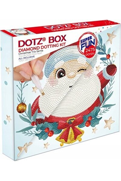 diamond dotz DOTZ BOX TRIO DE CRĂCIUN MOȘ CRĂCIUN