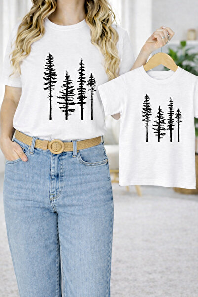 VODEXA Majka Unisex Dječja Kombinacija Oversize T-Shirt Dvostruka T-Shirt PIN...