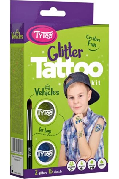 Dante TYTOO Tatuaje cu sclipici Vehicule 01805
