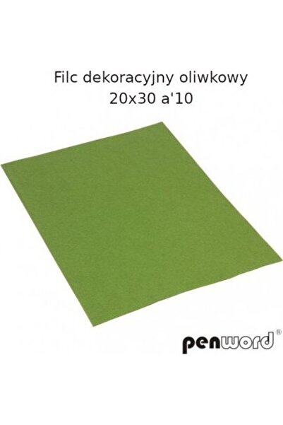 PENWORD Polsirhurt Fetru decorativ 20x30 olive a"10