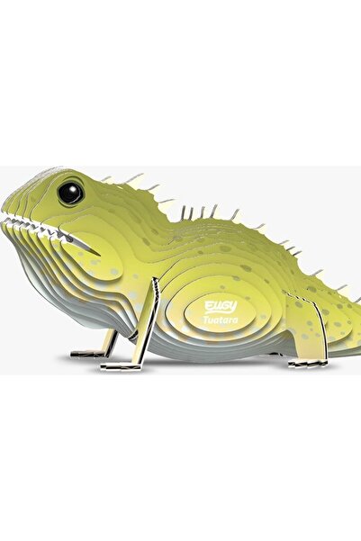 Eugy Reptile Hatteria. Puzzle 3D
