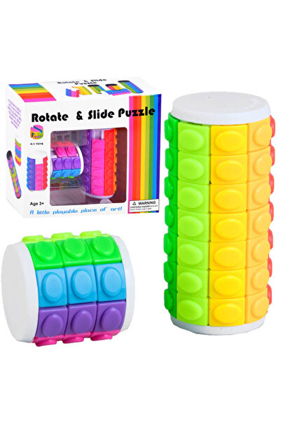Jokomisiada Puzzle rotativ cu cupă magică colorată ZA2088
