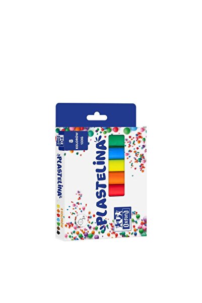 Oxford Plastilină 8 culori 133g