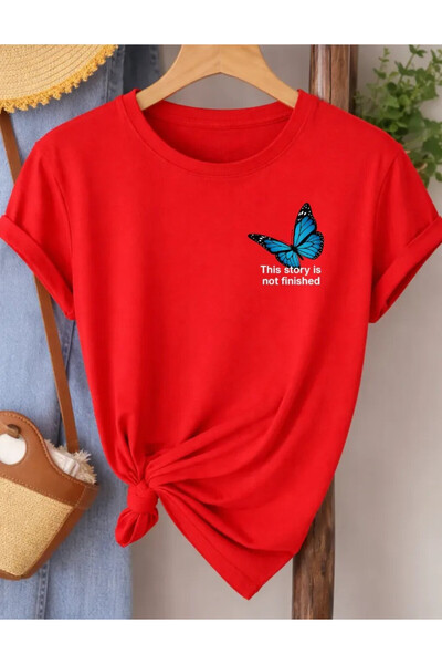 Pink Sky Oversize T-shirt 100% βαμβακερό Unisex Άνετη εφαρμογή Τάση Νέα Σεζόν