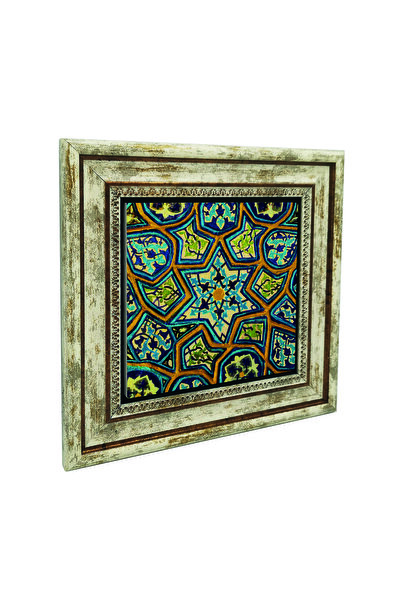 Sadrazam Εκτύπωση σε φυσική πέτρα με μοτίβο Μιχράπ του Πράσινου Τζαμιού της Μ...