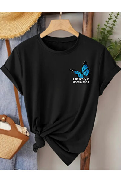 Nebulaa Tekstil Oversize T-shirt 100% βαμβακερό Unisex Άνετη εφαρμογή Τάση Νέ...