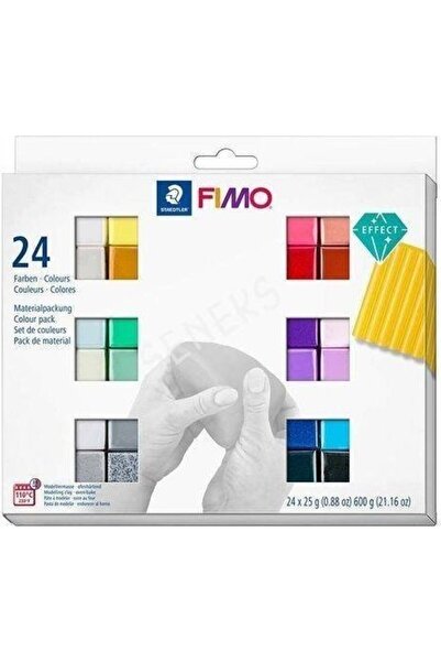 Other Set Fimo efect 24 cuburi x 25g STAEDTLER
