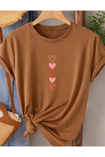 Nebulaa Tekstil Oversize T-shirt 100% βαμβακερό Unisex Άνετη εφαρμογή Τάση Νέ...