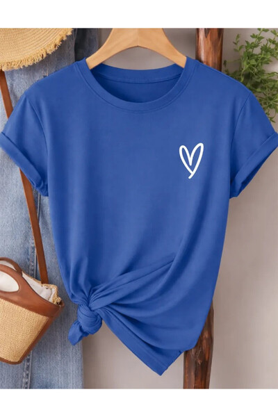 Nebulaa Tekstil Oversize T-shirt 100% βαμβακερό Unisex Άνετη εφαρμογή Τάση Νέ...