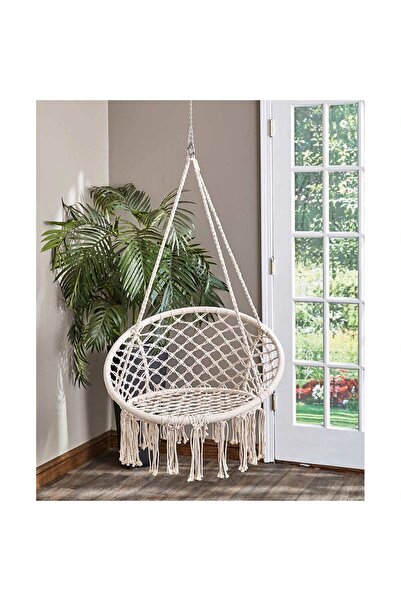 victiny white hanging chair , leagăn suspendat de gradina sau interior atenti...