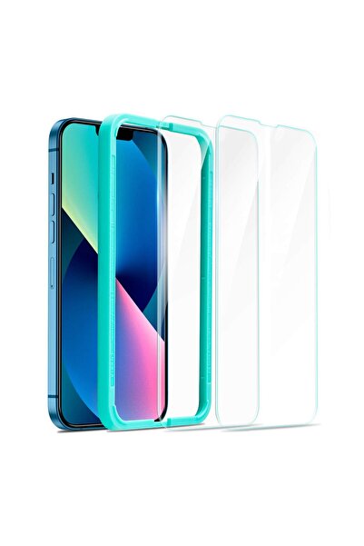 ESR Premium Quality Tempered Glass iPhone 13 mini (2-Pack With Easy Installat...
