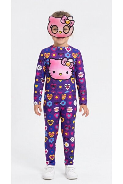 SEDİRLİ Ειδική στολή για το πάρτι γενεθλίων με μάσκα Hello Kitty