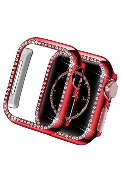 Orso Θήκη Hard Diamonds Red Apple Watch 42mm Series 10 (2024)