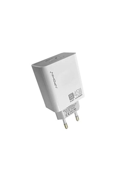 Other Apokin 45W PD USB-C 3A Fast Charger White (PC800Y)