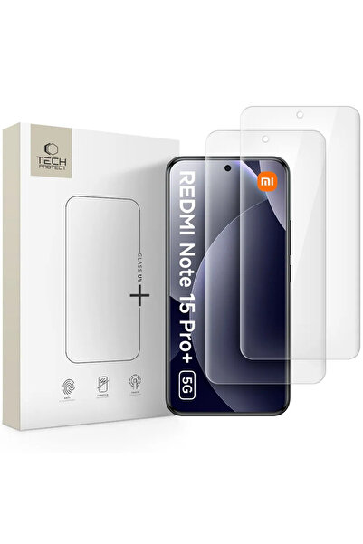 Tech-Protect (2 Pack) UV Glass Xiaomi Redmi Note 15 Pro+ 5G/Poco M8 Pro 5G