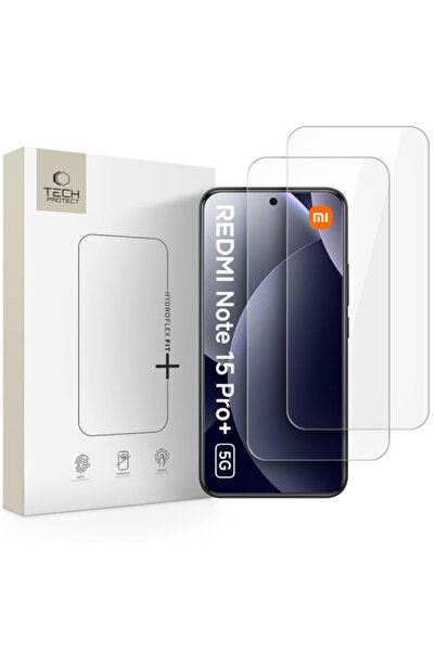 Tech-Protect (Σετ 2 τεμαχίων) Hydroflex Fit+ Xiaomi Redmi Note 15 Pro+ 5G/Poc...