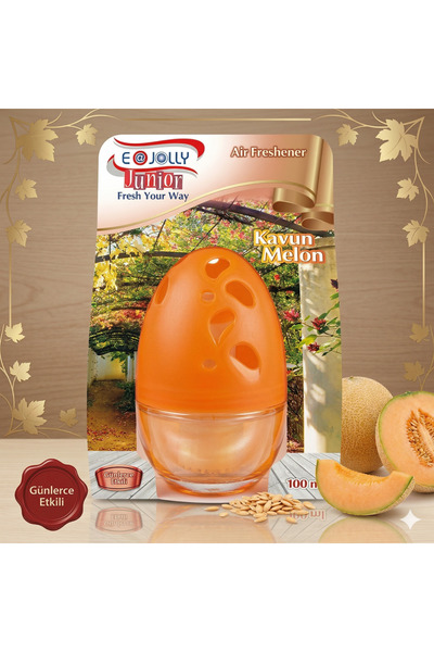 E-JOLLY AutoBase Küre Kavanoz Koku Kavun Oto ve Oda Kokusu 100 ml