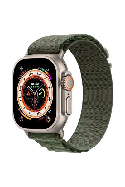 WIWU Αλπικό Νάιλον Λουράκι Πράσινο για Apple Watch 38/40/41/42mm Σειρά 10 2024