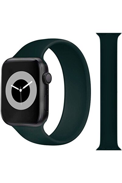 Other Stoband Hera Solo Loop Series Silicone Pine Green Λουράκι Apple Watch 4...