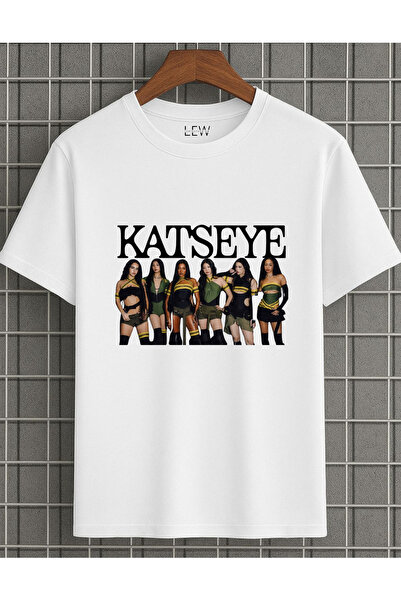 lovver Μπλουζάκι Katseye Group Special Design Premium Printing από βαμβάκι πο...