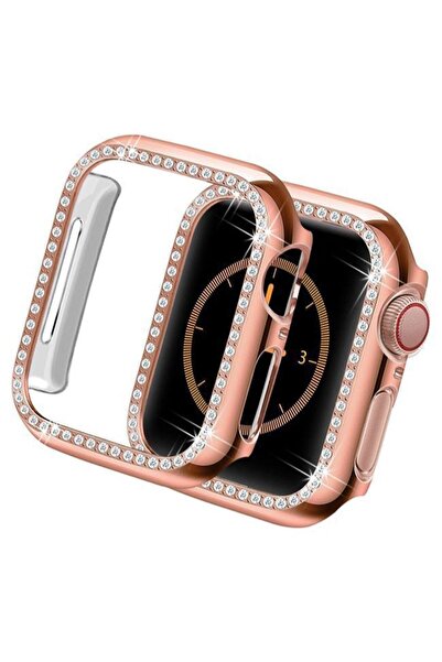 Orso Θήκη Hard Diamonds Champagne Gold Apple Watch 42mm Series 10 (2024)