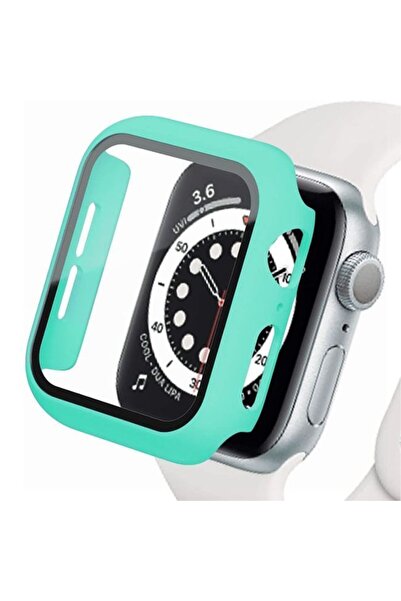 Orso Θήκη 2-in-1 Hard Frame Spring Green + Tempered Glass Apple Watch 46mm