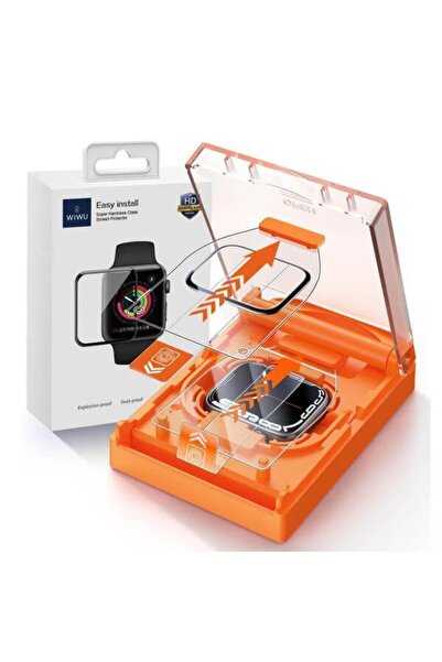 WIWU 3D Full Cover Tempered Glass Apple Watch 49mm (With Installation Kit)