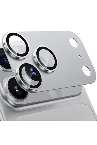 Orso Full Cover 9H Camera Protector Silver iPhone 17 Pro Max