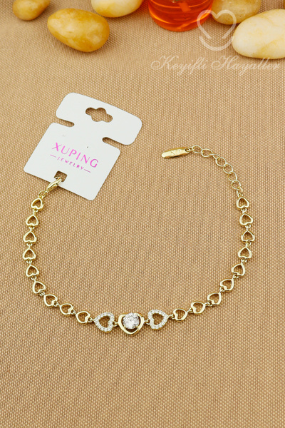 Keyifli Hayaller Xuping Bracelet- Vip Xuping Jewellery Heart Model Xuping Bra...