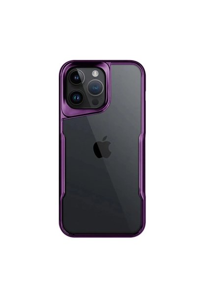 New Face غطاء حماية من السيليكون لهاتف آيفون 16 من ZENGEMTX - (225215) أرجوان...