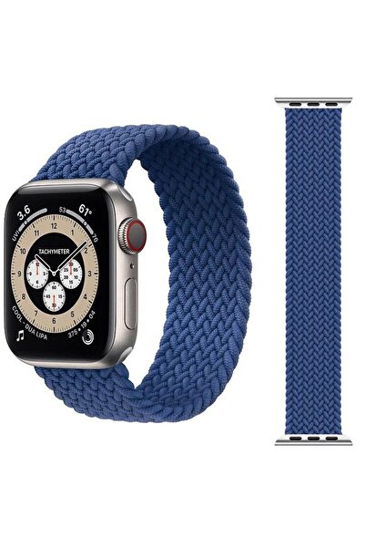 Other Stoband Hera Braided Blue Λουράκι για Apple Watch 44/45/46/49mm (Size: M)