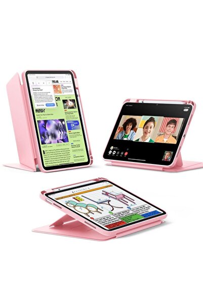 ESR Θήκη Flip Magnetic with Pencil Holder Pink iPad 10th/11th