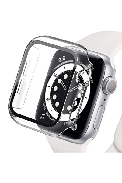 Orso Θήκη 2-in-1 Hard Frame Clear + Tempered Glass Apple Watch 46mm