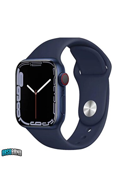 Orso Evening Blue Silicone Λουράκι Apple Watch 44/45/46/49mm