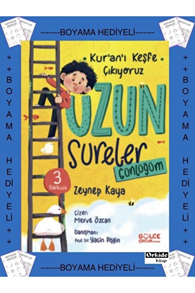 Gülce Kitap Boyamalı - Uzun Sureler Günlüğüm Kuranı Keşfe Çıkıyoruz - Zeynep ...