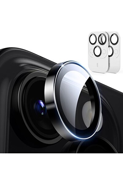 ESR (2-Pack) Armorite Tempered Glass Camera Lens Black iPhone 16 Pro/16 Pro Max