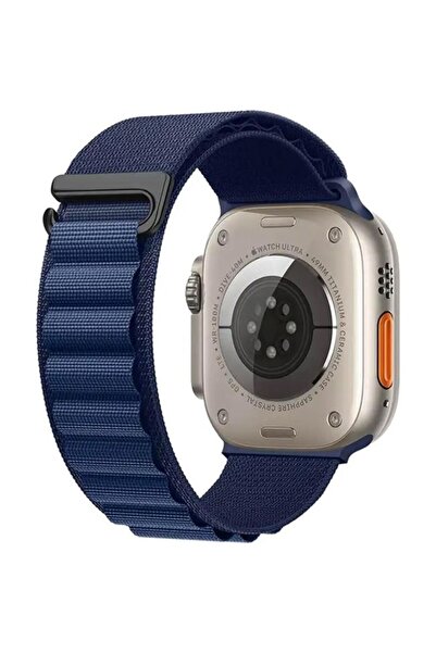 Orso Alpine Nylon Loop Band Blue Apple Watch 44/45/46/49mm