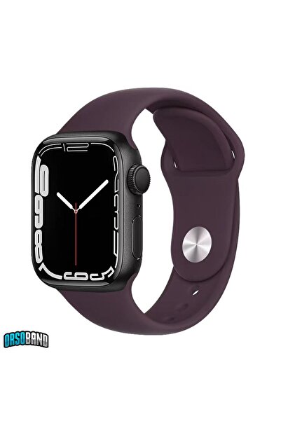 Orso Crimson Cherry Silicone Λουράκι Apple Watch 44/45/46/49mm