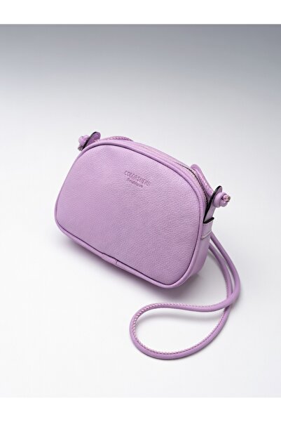 COLORSHERE Pastel Renkli Çanta | Mini Çapraz Çanta | Hakiki Deri Görünüm | Tr...