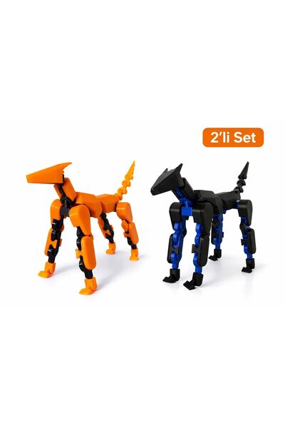 MD Design Dummy 13 K9 Köpek Figür Seti 2'li - Hareketli Eklemli Aksiyon Figür...