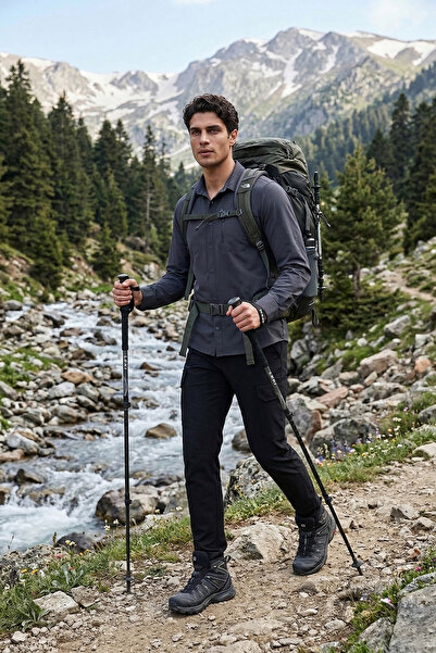 Buratti Ανδρικό Παντελόνι Κανονικής Μέσης, Στενό Μπατζάκι, Υδατοαπωθητικό, γι...