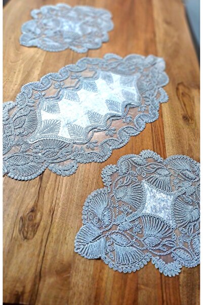 Neweste Σετ τραπεζιών σαλονιού 3 τεμαχίων, τραπεζάκι σαλονιού, κάλυμμα κονσόλ...