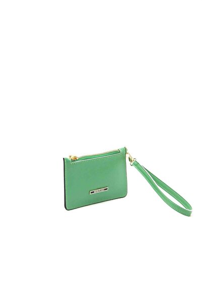 Silver Polo Silver & Polo Sp1097 Women's Wallet & Card Holder Solid Green