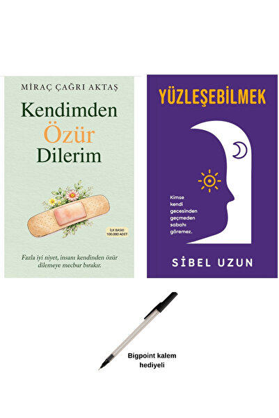 İndigo Kitap Kendimden Özür Dilerim / Yüzleşebilmek 2 kitap