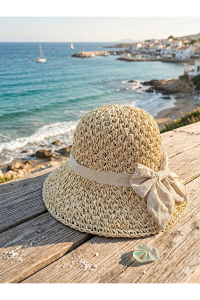 PIECE SIGNATURE 100% Χαρτί, Χειροποίητο, Ψάθινο Καπέλο για Γυναίκες (Μέγεθος ...