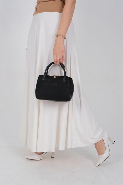 Silver Polo Sp1224 Women's Handbag Black