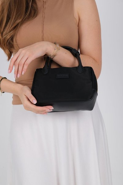 Silver Polo Sp1224 Women's Handbag Black