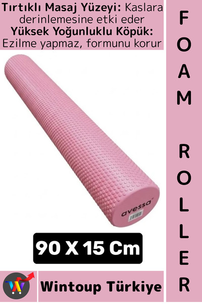 Wintoup # FoamRoller Αθλητική Άσκηση Γυμναστικής Πιλάτες Γιόγκα Διατάσεις Πόδ...